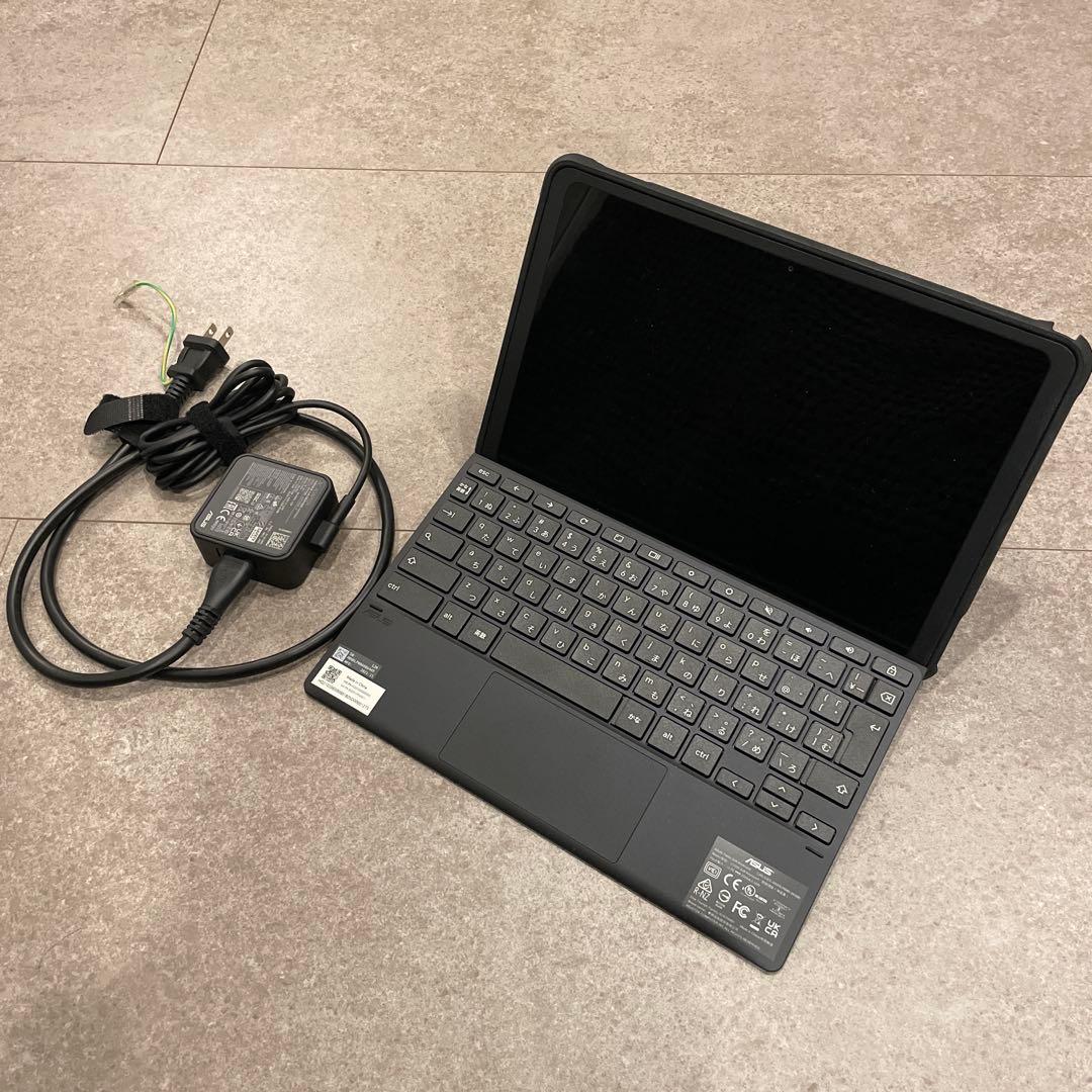 ASUS Chromebook タブレット本体 ブラック 充電器付 ☆純正新品☆ASUS Chromebook CM3000DVA CM3200FVA CM5500FDA 電源、AC