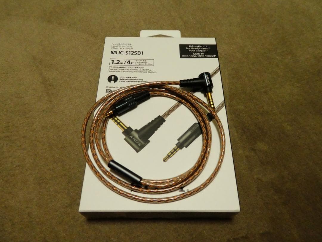 i*e様 ♬ SONY MDR-MV1 背面開放型 純正バランスケーブル付 完動