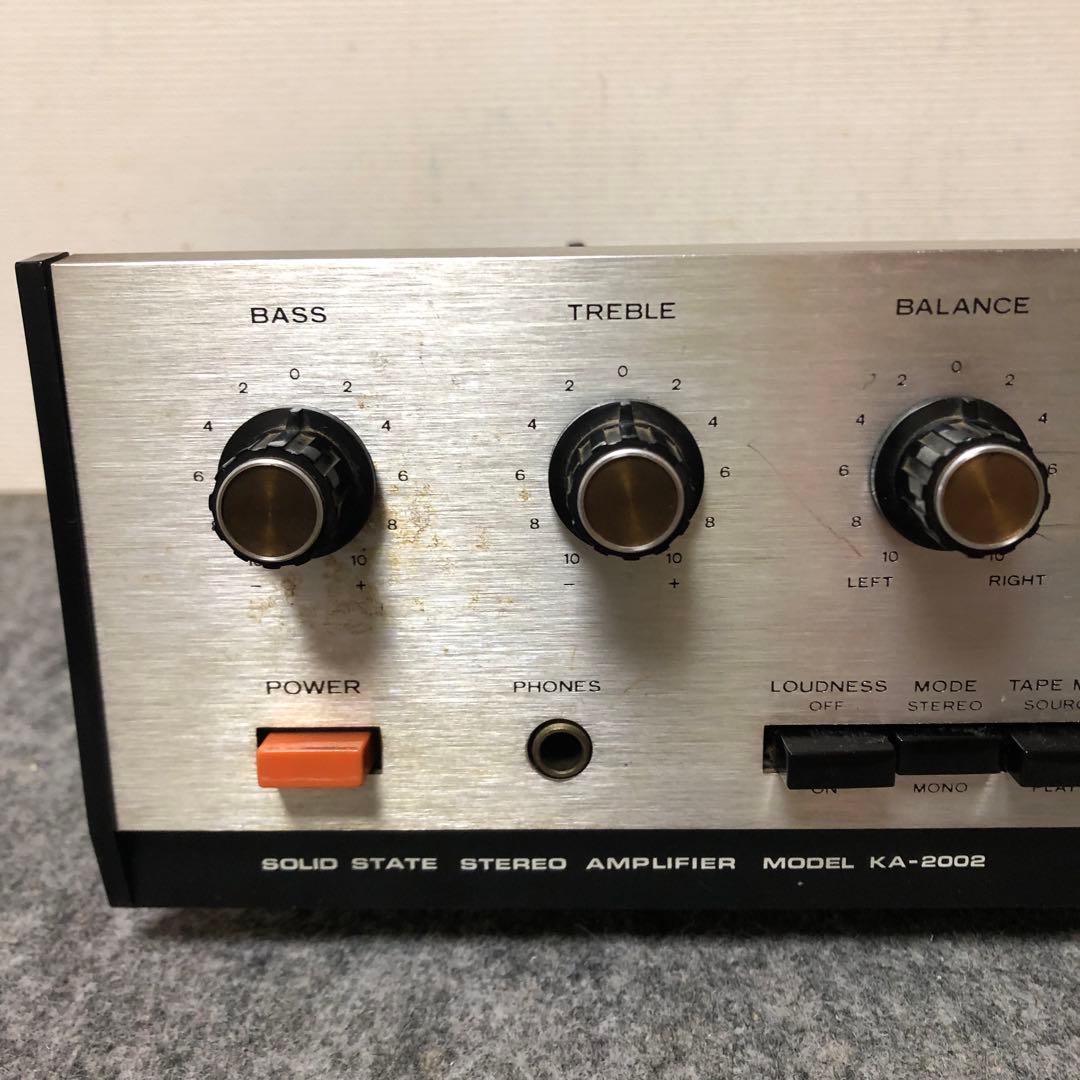 TRIO トリオ KA-2002 KENWOOD プリメインアンプ アンプ - メルカリ