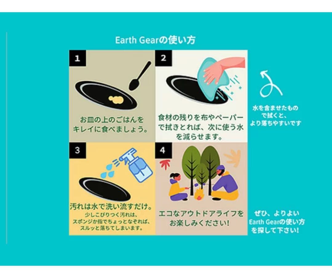 《7点セット》ステンレス製, Earth Gear