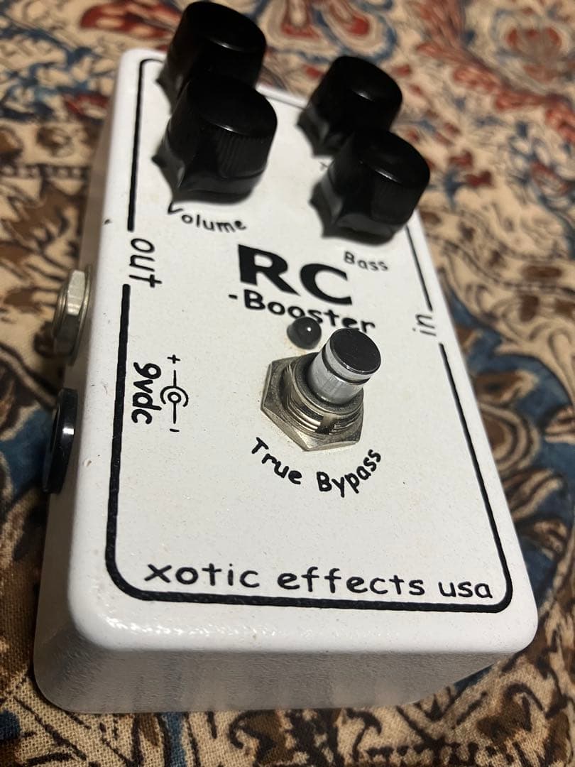 xotic RC booster 最初期型 赤色LED