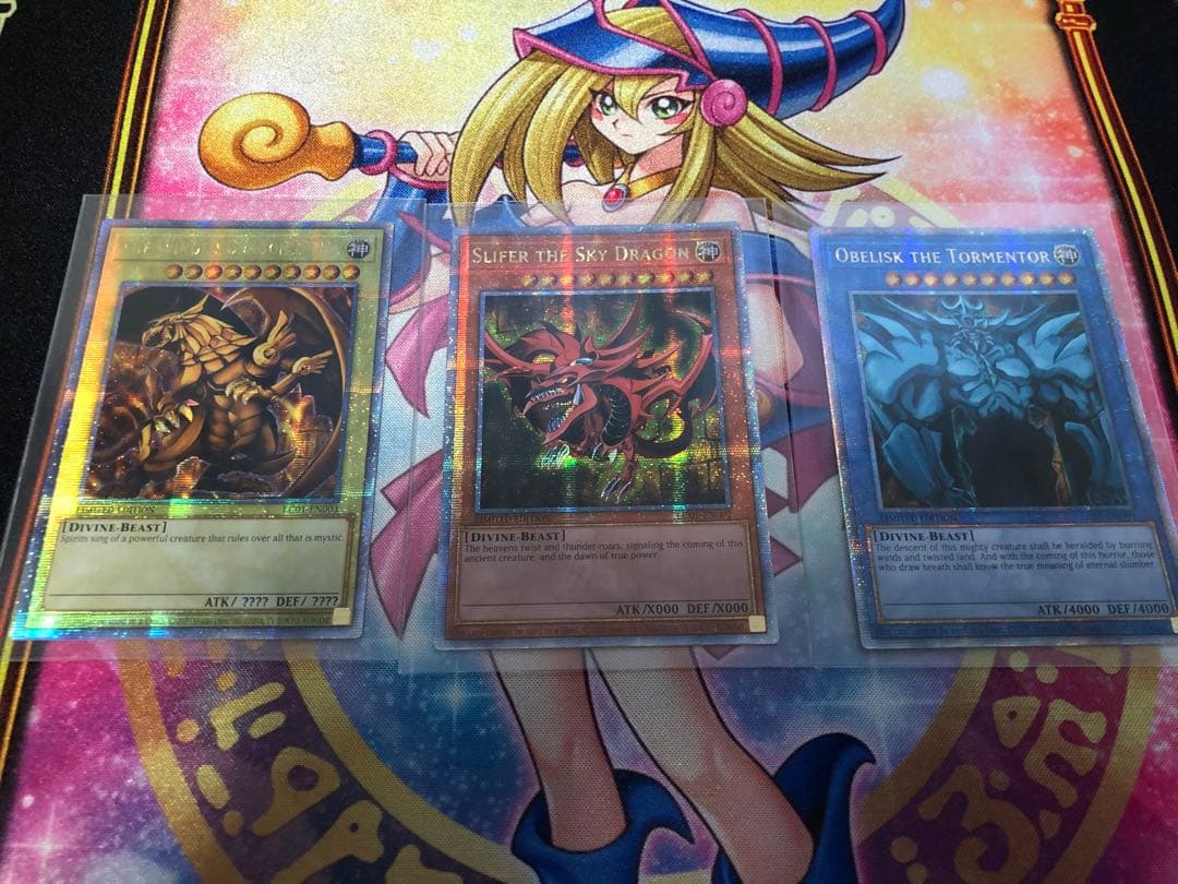 遊戯王 三幻神 25th クオシク クォーターセンチュリー 3枚セット英語EU