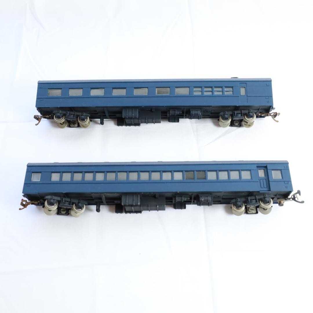 ［K］中村精密 EF805電気機関車と客車2両セット HOゲージ 動作未確認