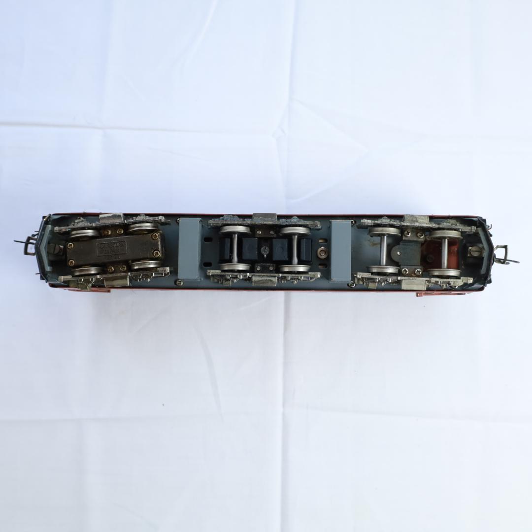 ［K］中村精密 EF805電気機関車と客車2両セット HOゲージ 動作未確認