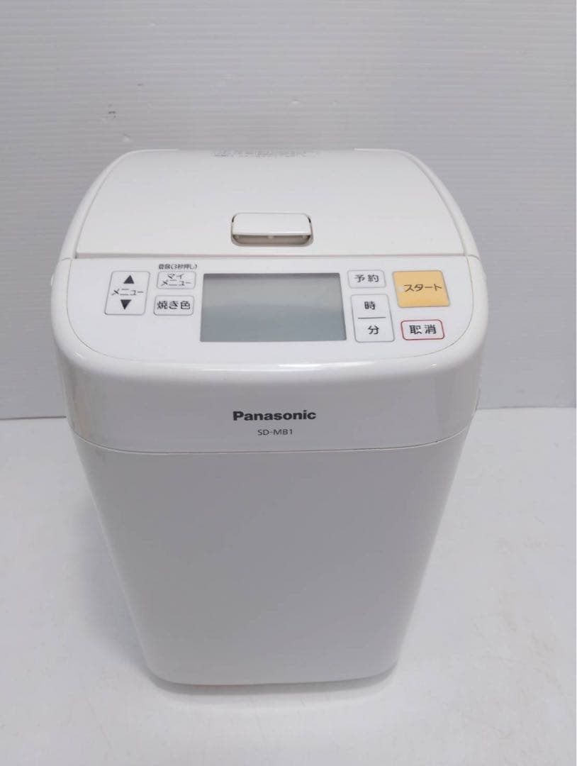 ​【美品】パナソニック　ホームベーカリー SD-MB1 2017年製 1斤タイプ Amazon | パナソニック ホームベーカリー 1斤タイプ ホワイト SD-MB1-W