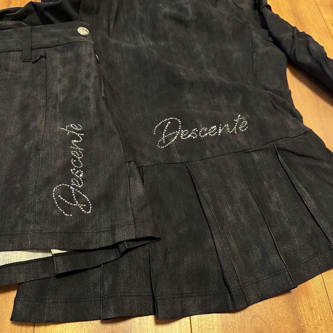 デサントリュクス プリーツ ジャケット スカート セットアップ