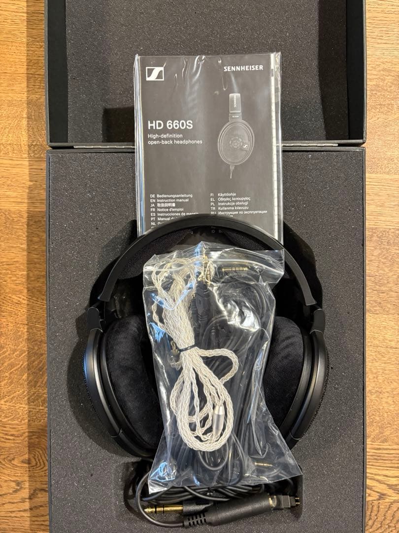 Sennheiser HD 660S 純正イヤーパッド交換済 - メルカリ