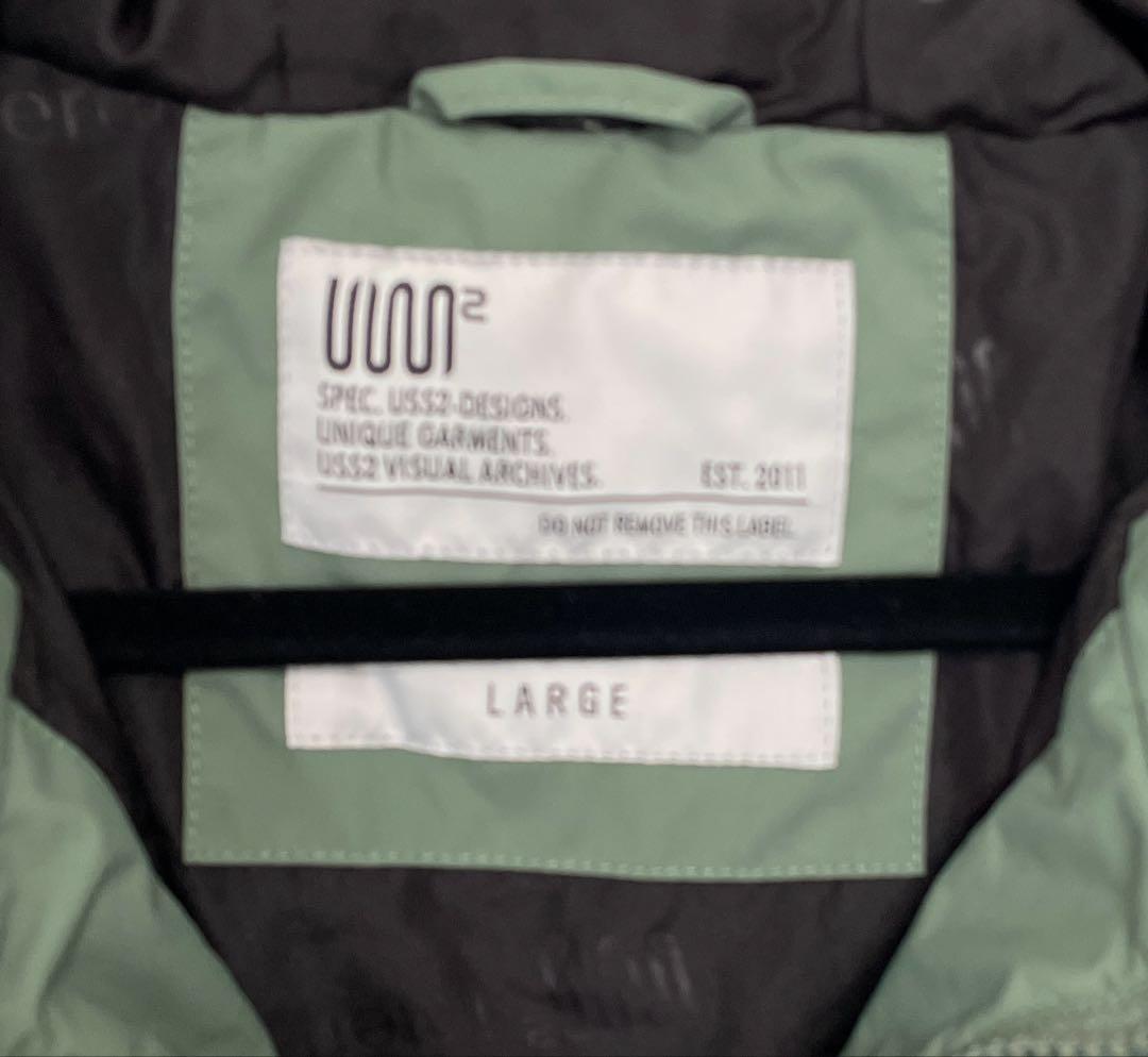 uss2 アースツー フード付きスノーボードジャケット ウェア Lの通販は