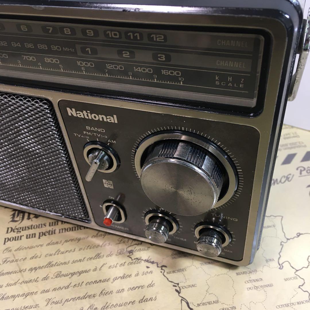 アンテナのみ代替品 感度、音が良いラジオ ナショナルRF-1090 - メルカリ
