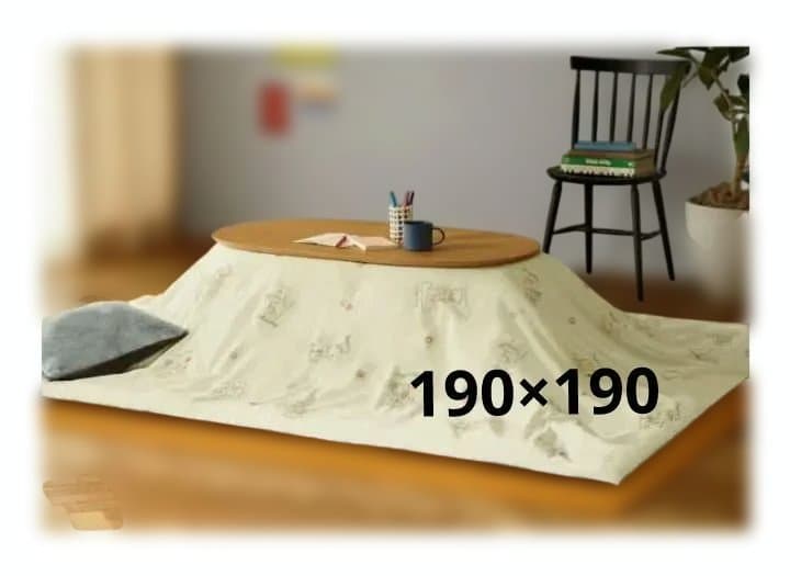 新品＊ unico ミャミー こたつ布団 190×190cm 新品＊ unico ミャミー こたつ布団 190×190cm - メルカリ