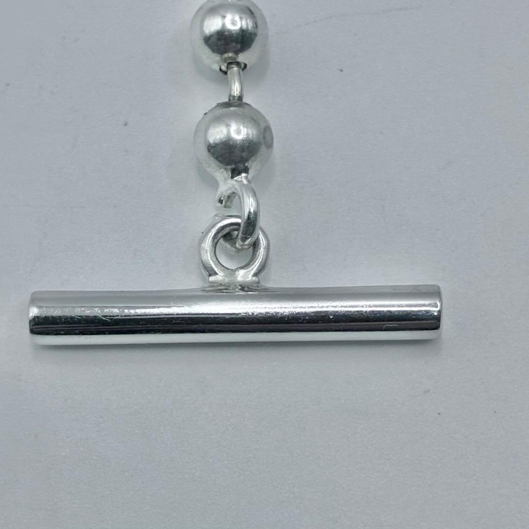 GUCCI グッチ ボールチェーン ブレスレット 18.5cm シルバー