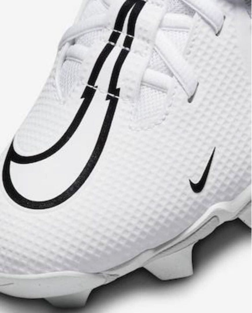 ナイキ アルファ メナス 28cm アメフト スパイク シューズ 靴 白 584