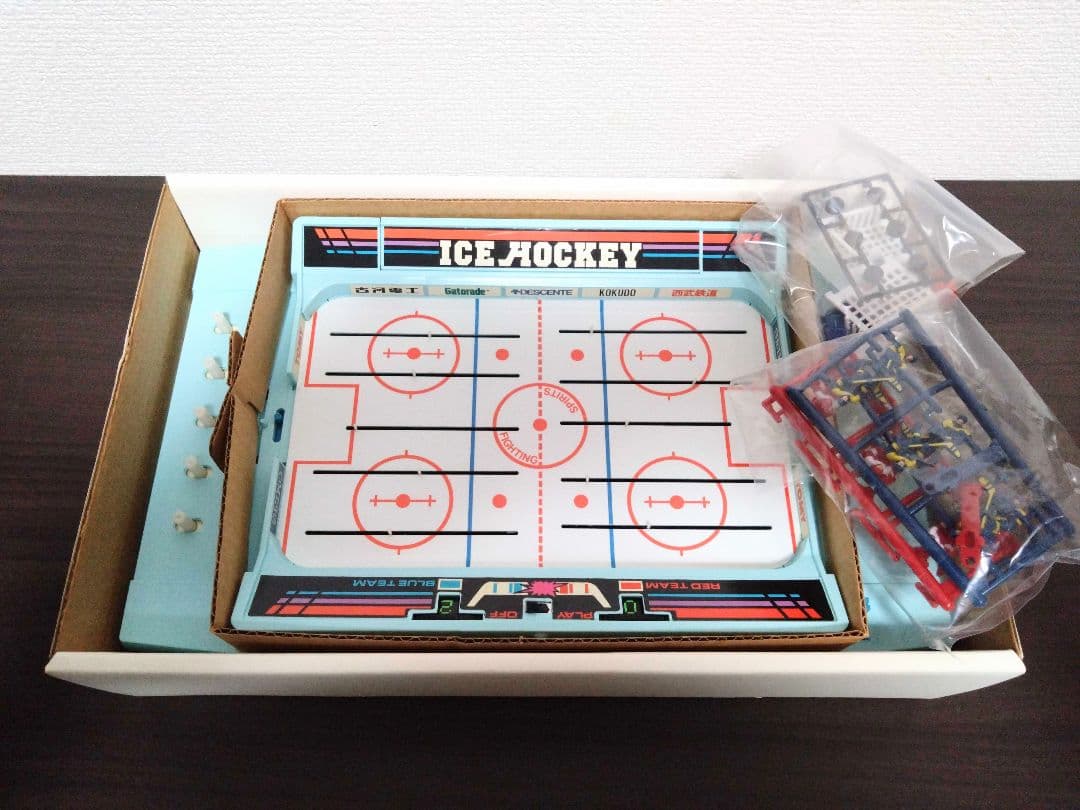 トミー　電動　アイスホッケー　【未使用/激レア】ボードゲーム　レトロ