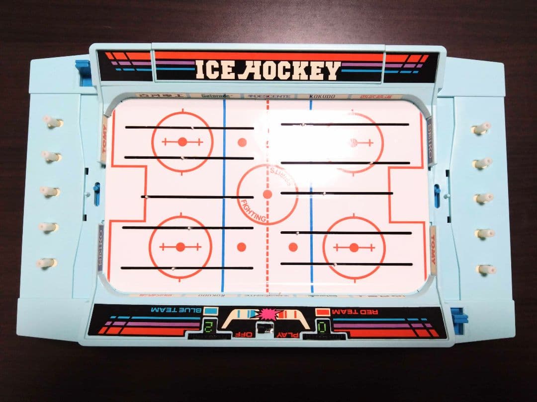 トミー　電動　アイスホッケー　【未使用/激レア】ボードゲーム　レトロ