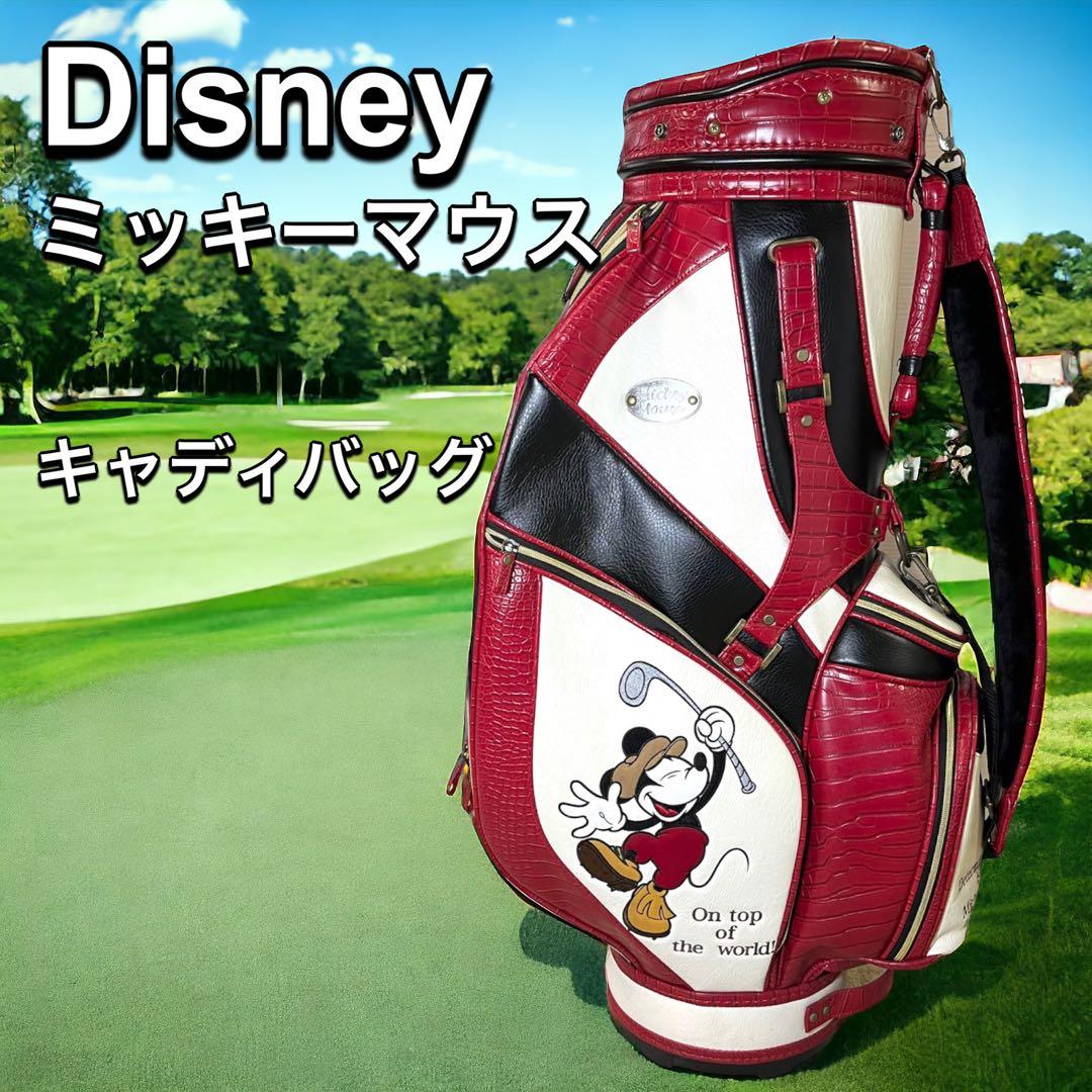 Disney ミッキー ゴルフバッグ キャディバッグ - メルカリ