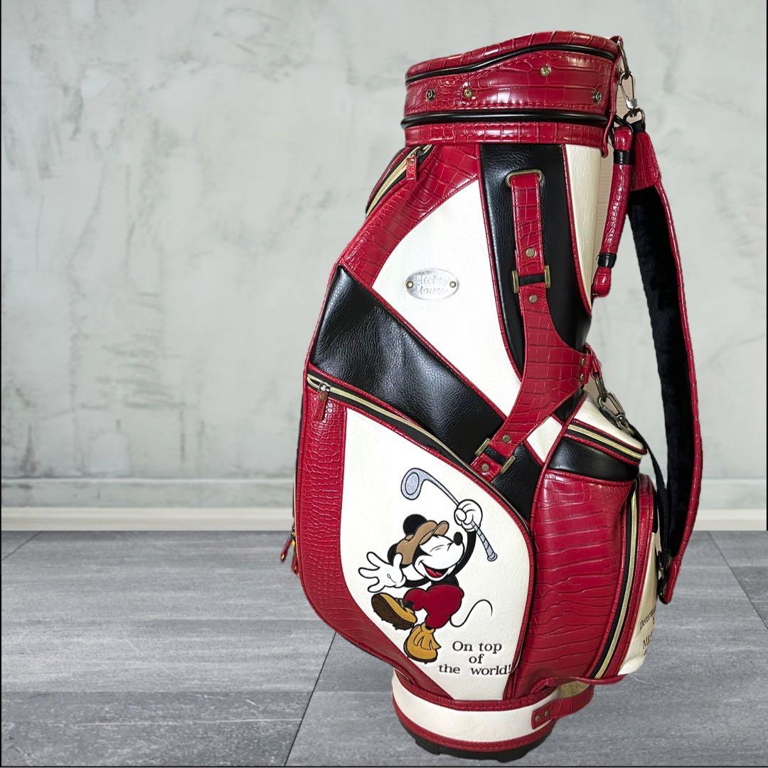 Disney ミッキー ゴルフバッグ キャディバッグ - メルカリ