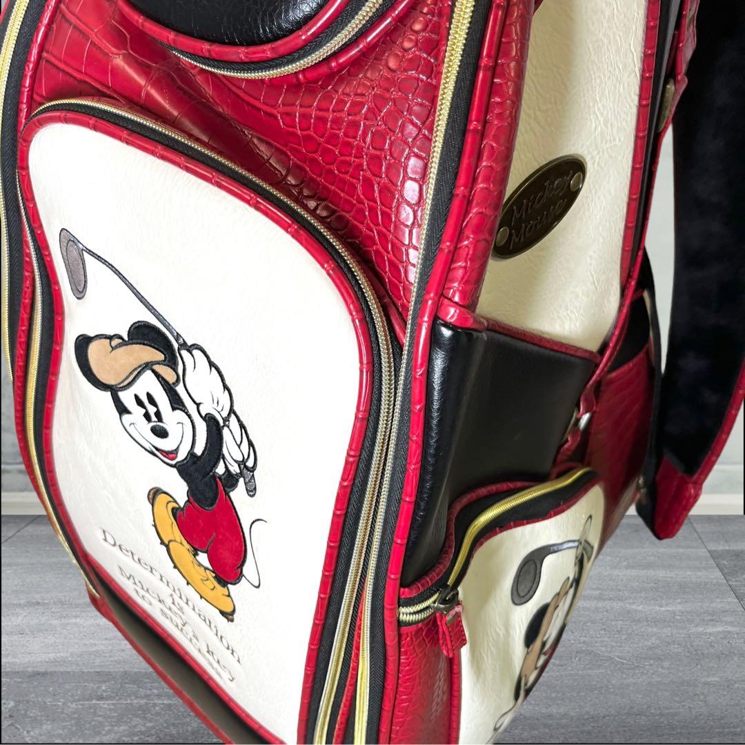 Disney ミッキー ゴルフバッグ キャディバッグ - メルカリ