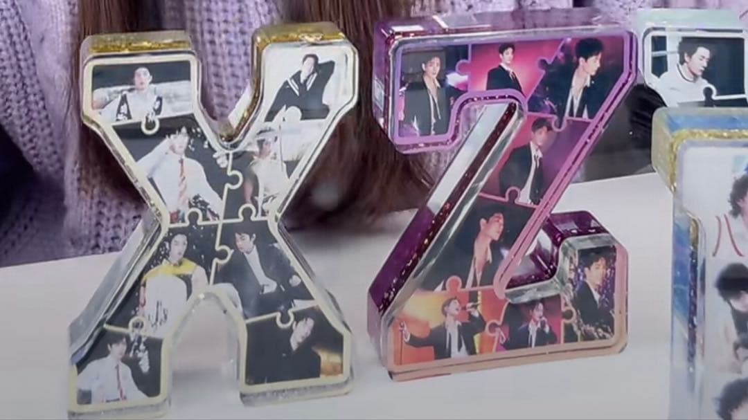 ‼️VIP限定購入可能‼️肖戦 アルファベット超大スタンド置物 セット❣️今日限定❣️