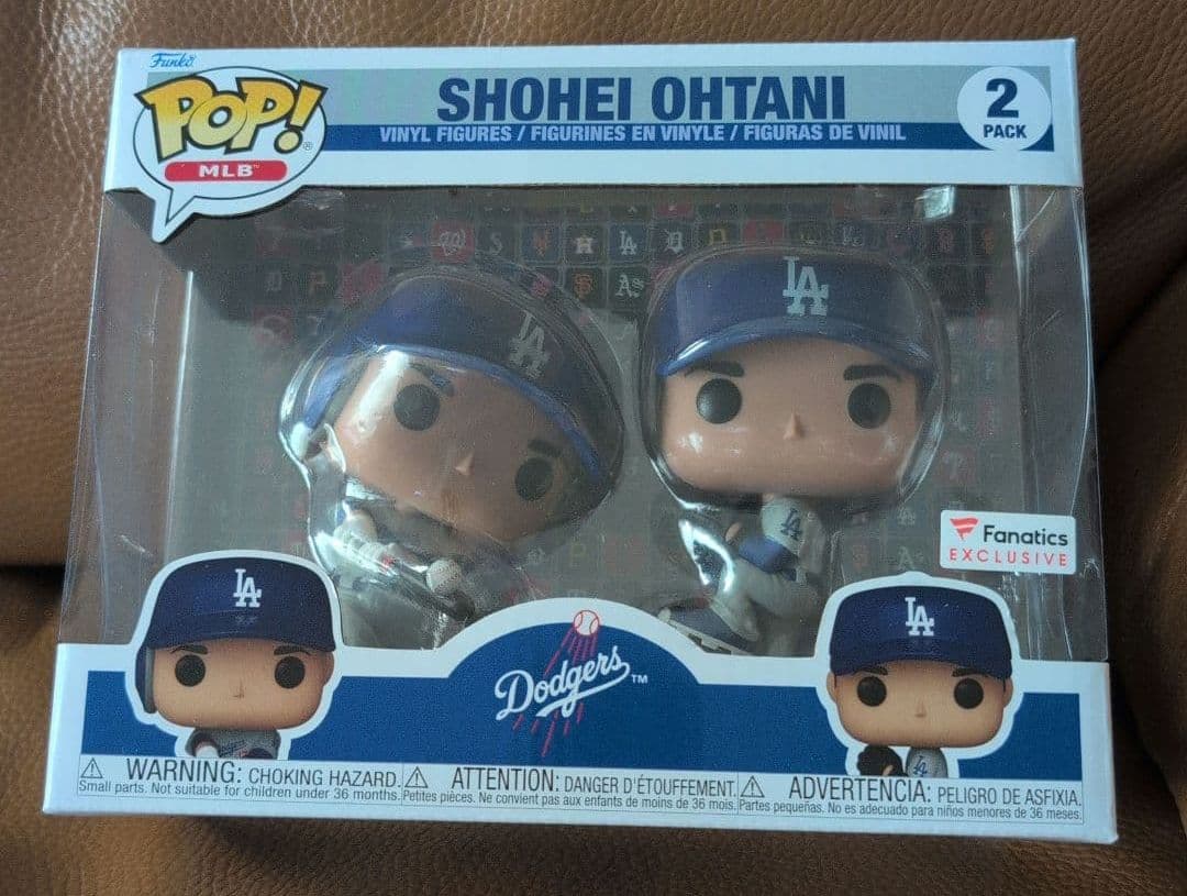 新品　ロサンゼルスドジャース 大谷翔平FUNKO ファンコポップ 楽天市場】ファンコ ポップ！大谷翔平 (ドジャース） MLB 2体セット
