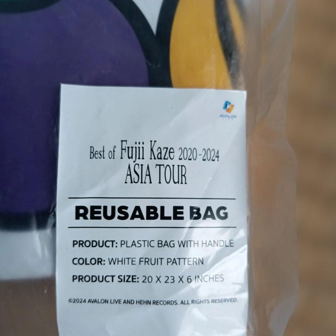 藤井風　アジアツアー　タイバンコク　エコバッグ