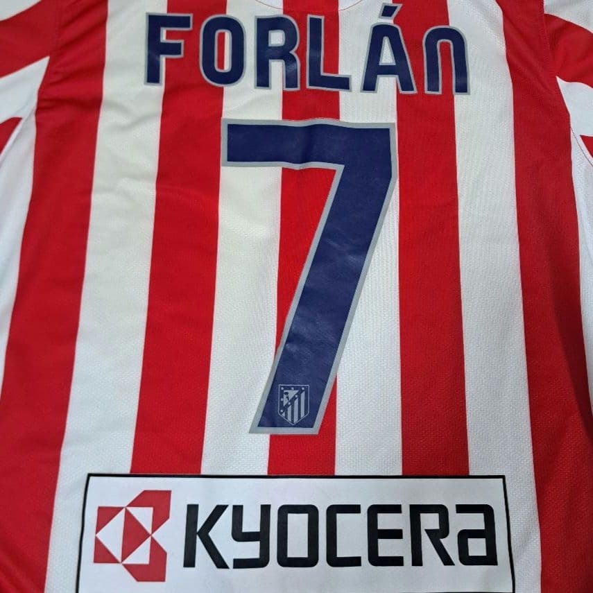 フォルラン アトレティコマドリード 09-10 ホームユニフォーム