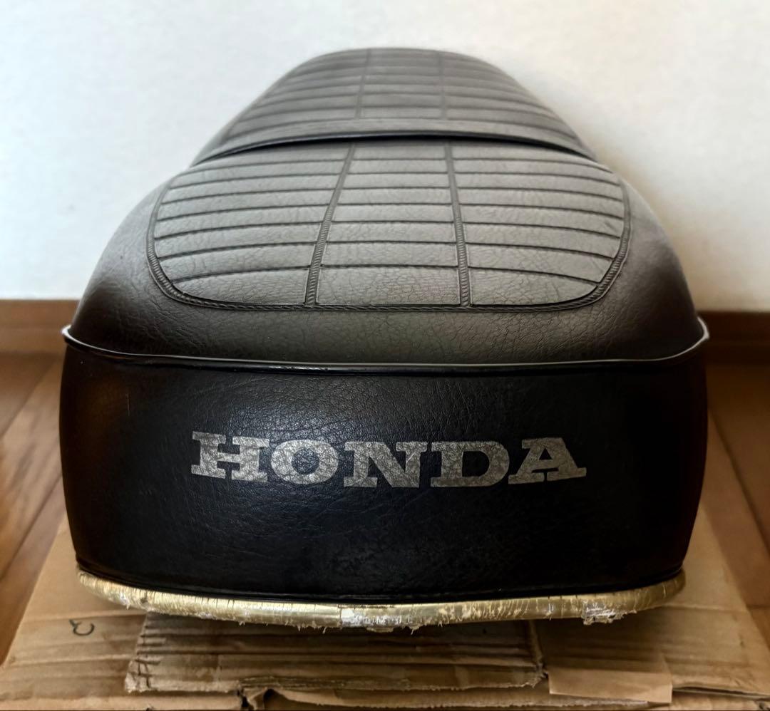 美品 当時物】CB750four K2〜K4用純正シート HONDAロゴ - メルカリ