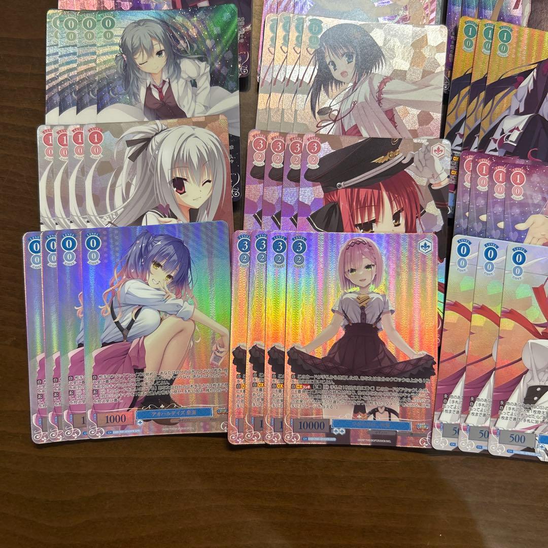 ヴァイスシュヴァルツロゼ ゆずソフト　OFR.SR高レアセミ4コン