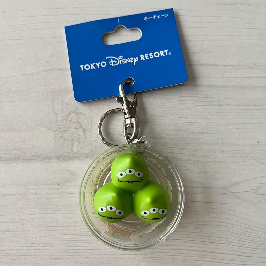 ディズニー トイストーリー リトルグリーンまん キーチェーン 新品