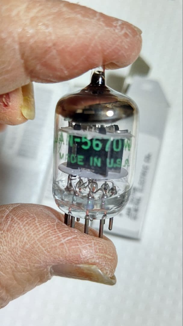 5670W 真空管 4本セット - メルカリ