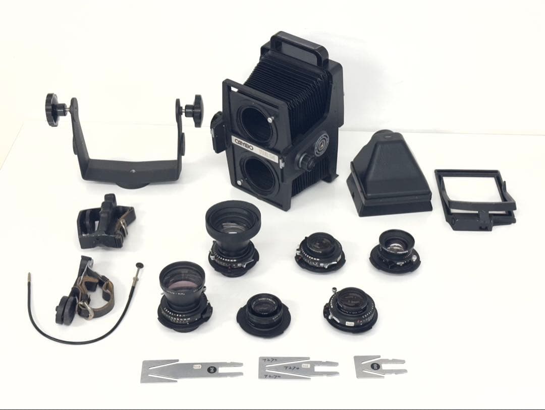 激レア！奇跡のフルセット！4x5二眼カメラ カンボTWR54 - メルカリ