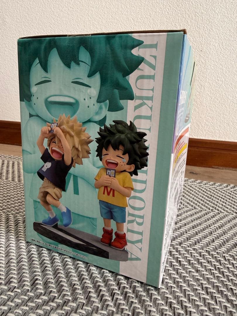 一番くじ 僕のヒーローアカデミア連なる星霜 D賞　いずく　かつき フィギュア初版