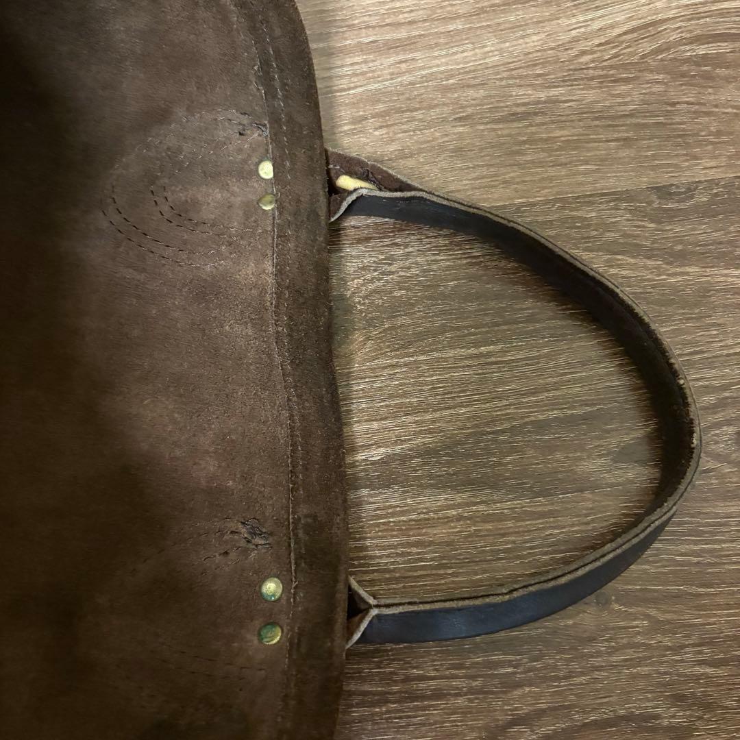 90's VANSON Leather Suede Tote Bag - バッグ販売 中