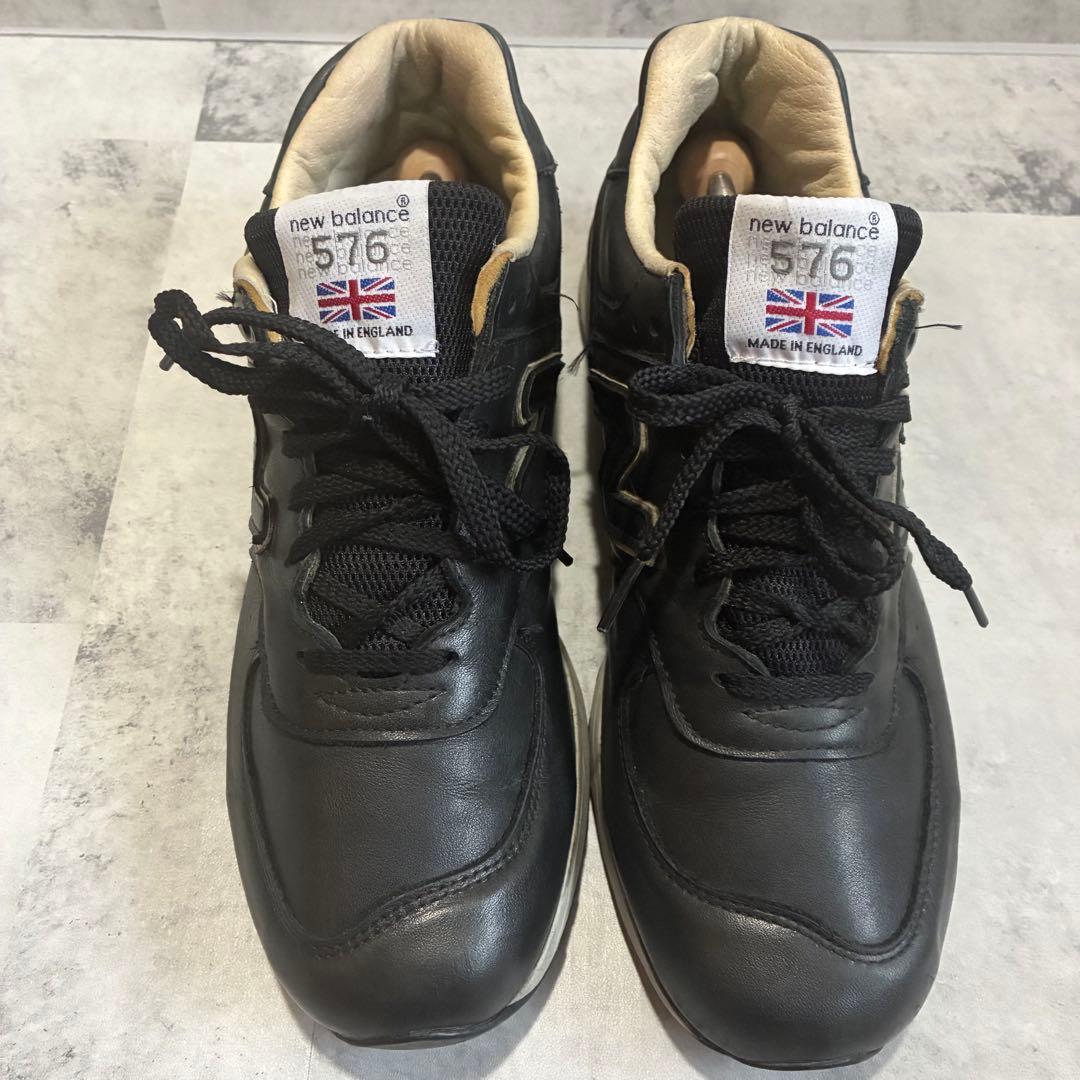 名品 良品】ニューバランス 28 スニーカー レザー イングランド製 576