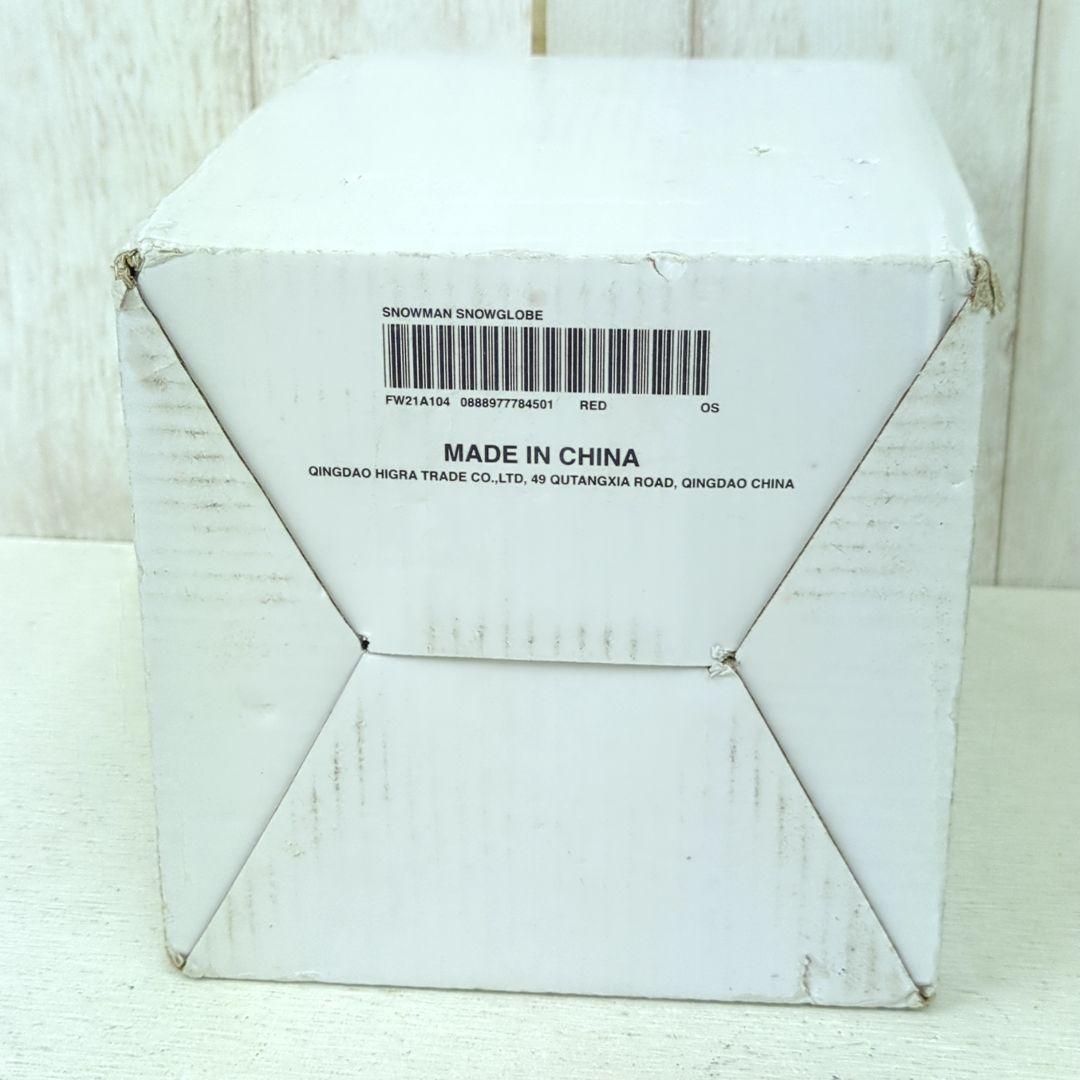 シュプリーム スノーマン スノードーム man globe