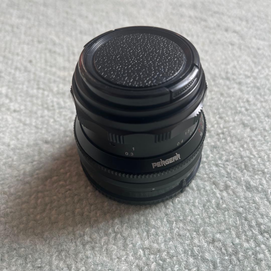 pergear 35mm f1.4 レンズ PERGEAR 35mm F1.4フルフレームマニュアルフォーカスレンズ