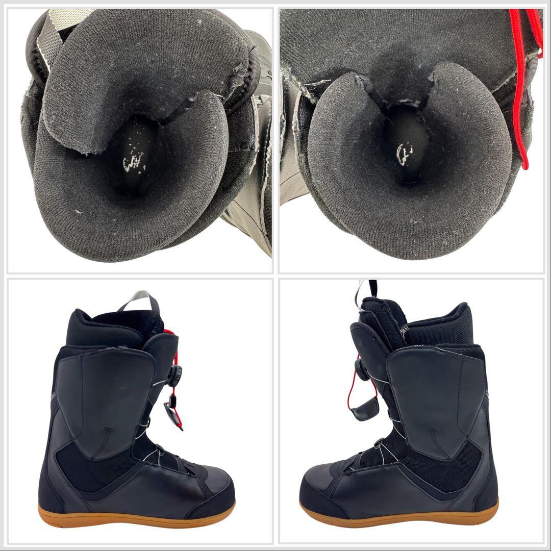 DEELUXE BOAシステム スノーボードブーツ (ブラック) 28.0cm