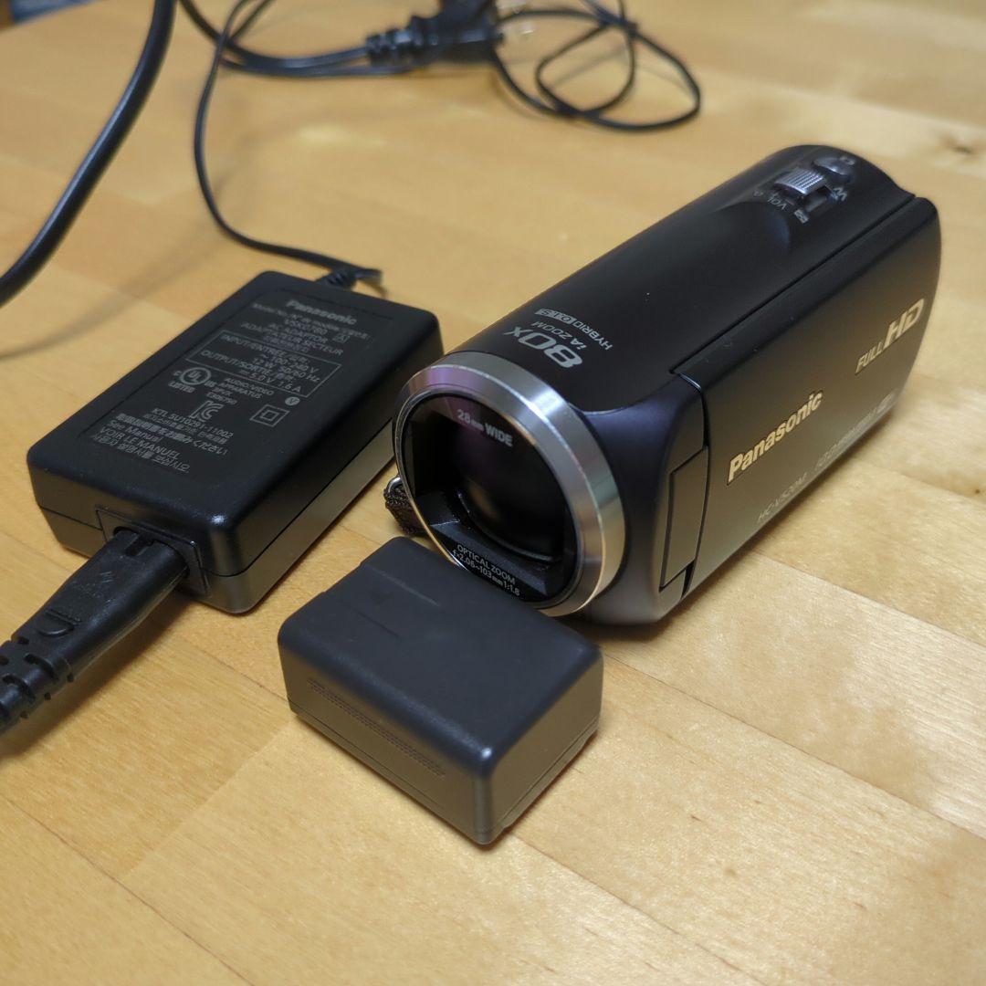 動作確認済　Panasonic HC-V520M ビデオカメラバッテリー　2個 Amazon | パナソニック デジタルハイビジョンビデオカメラ V520 内蔵
