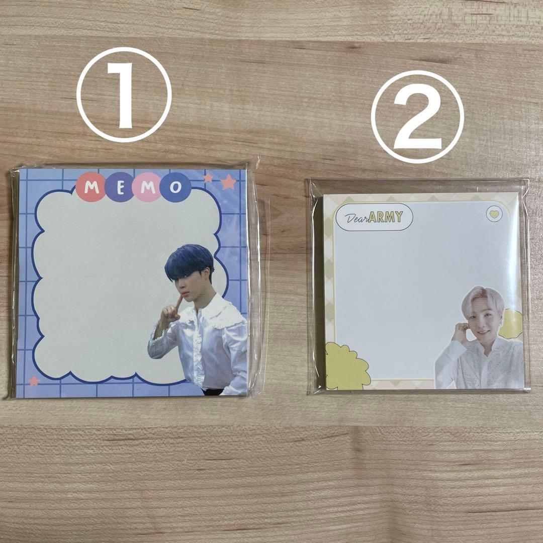 メモ帳】BTS SUGA JIMIN シュガ ジミン おまとめ 韓国製作者 - メルカリ