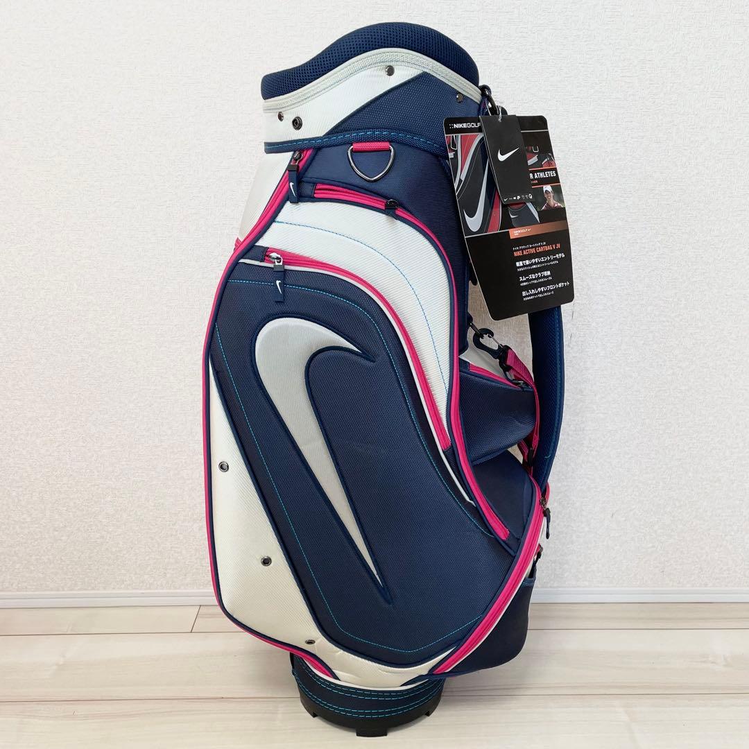 未使用品】ナイキゴルフキャディバッグBG0278 8.5型 4分割