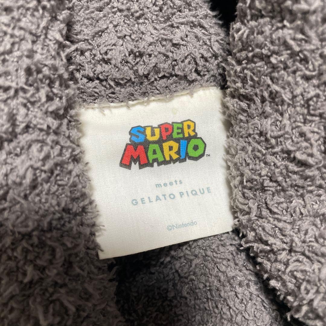 ジェラピケ スーパーマリオ テレサ ジャガード カウチン カーディガン