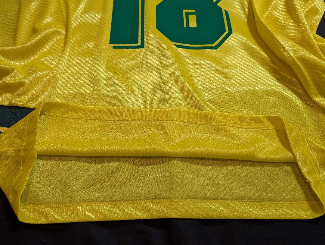 希少長袖！】ロナウド/ブラジル代表/96年アトランタ五輪/ホームモデル