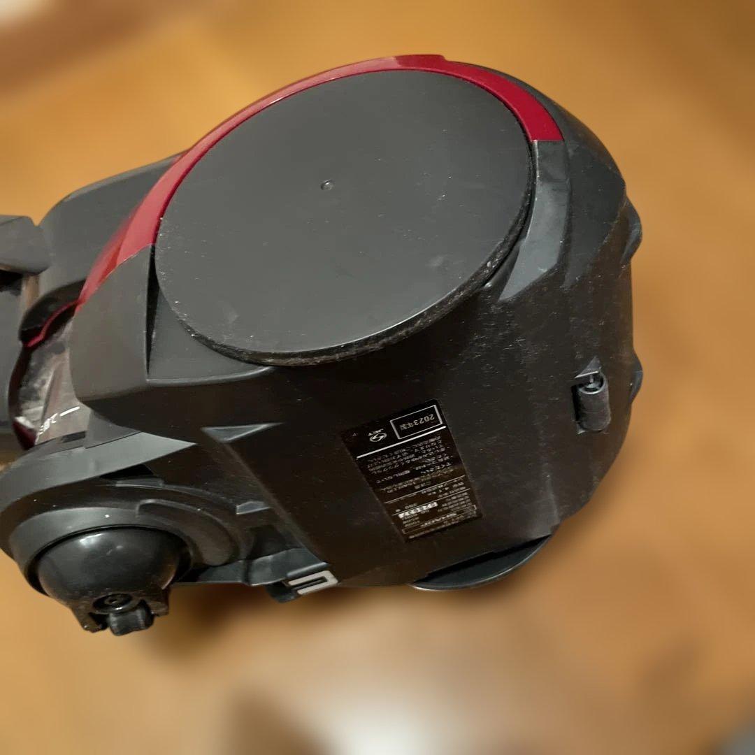 《2023年製》SHARP キャニスター掃除機 赤