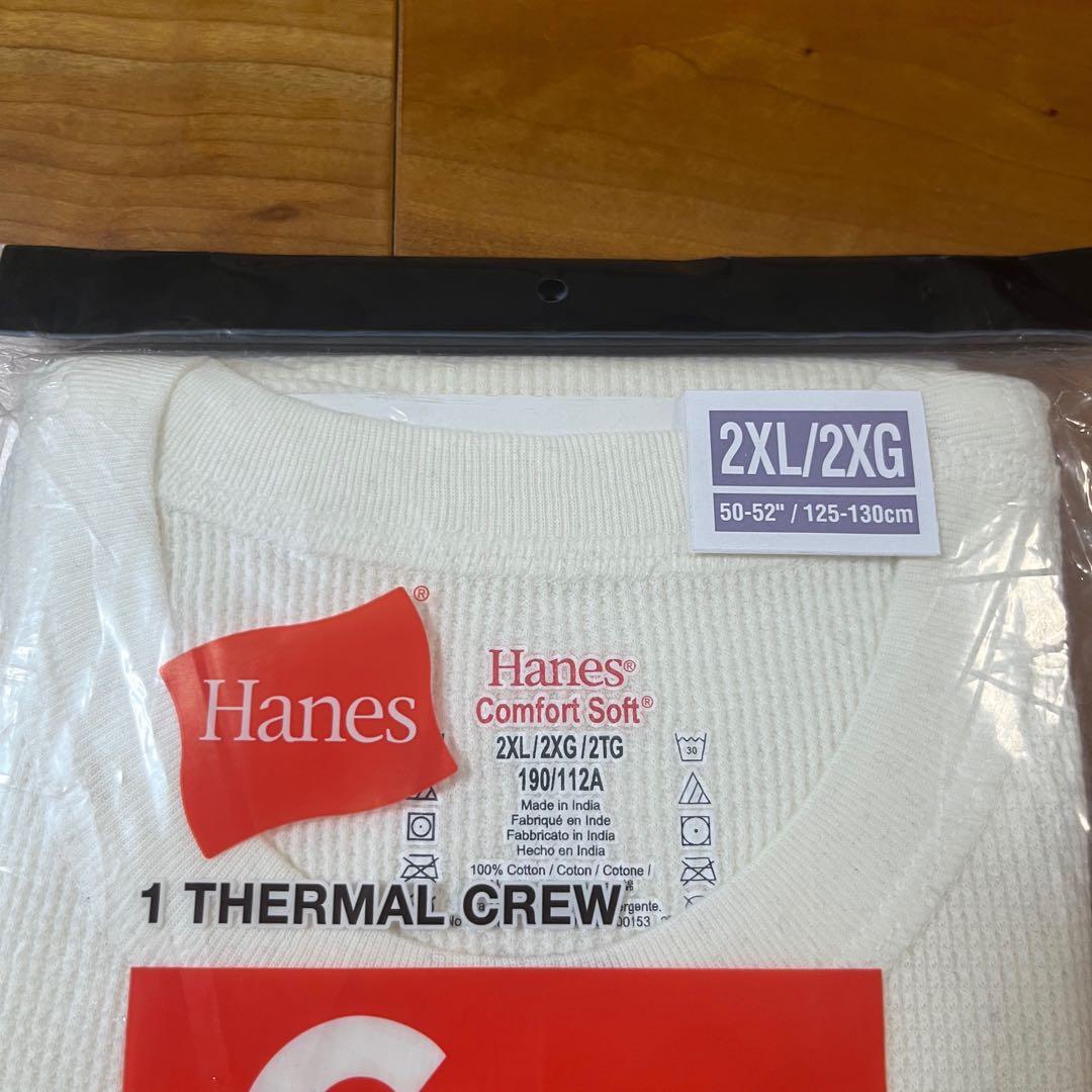 新品未開封】Hanes Bones Thermal Crew XXL(2XL) - メルカリ