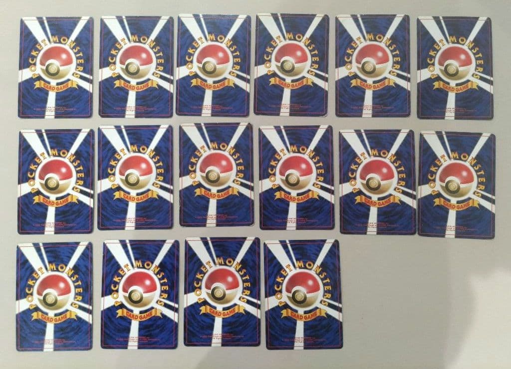 ポケモンカード　旧裏　第１〜３弾　キラ　まとめ売り50枚　※第２、３弾キラコンプ