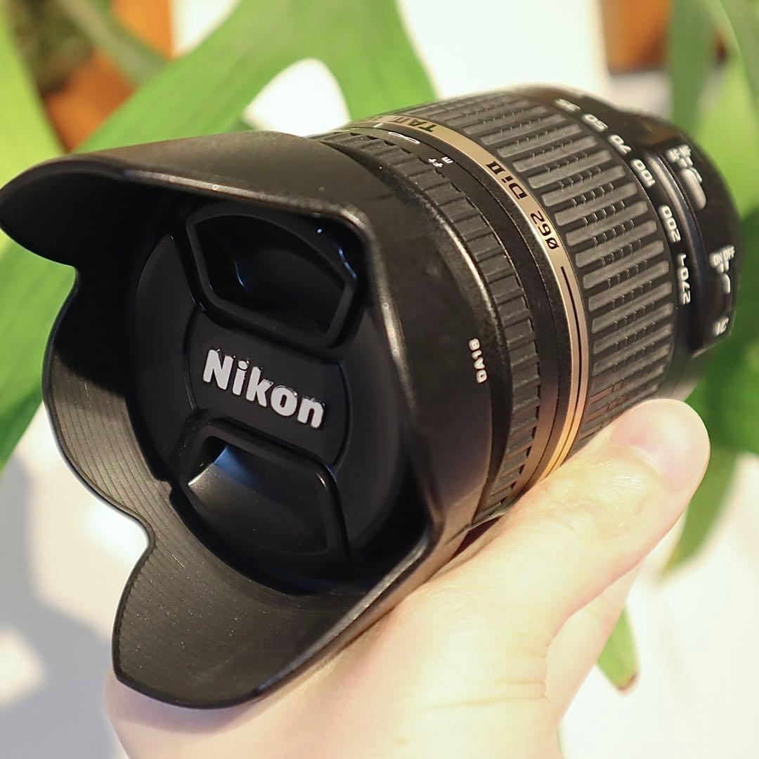 TAMRON 18-270mm F3.5-6.3 ニコン用 望遠レンズ