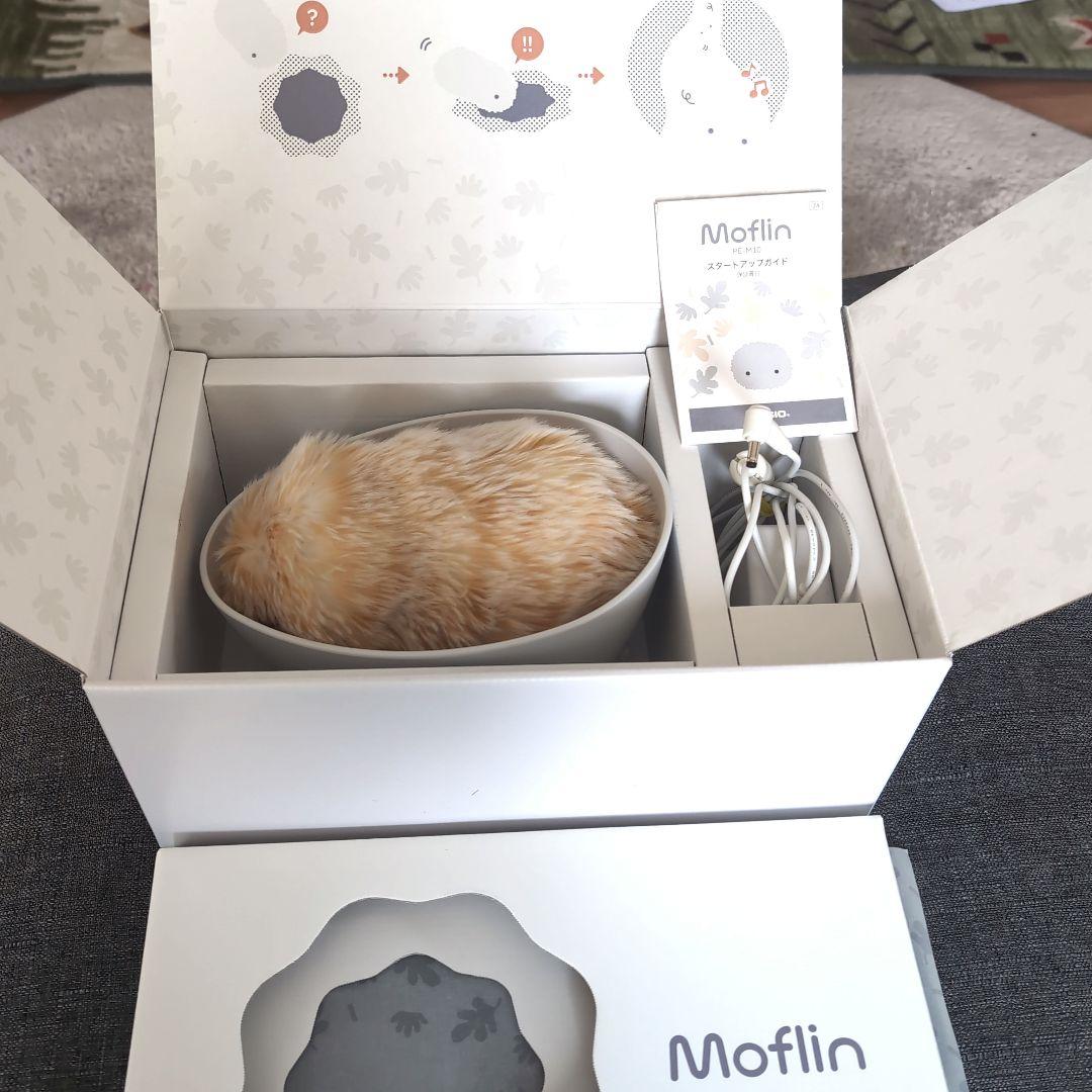 モフリンmoflin ゴールド Amazon.co.jp: ゴールド シルバー Moflin モフリン AIペットロボット