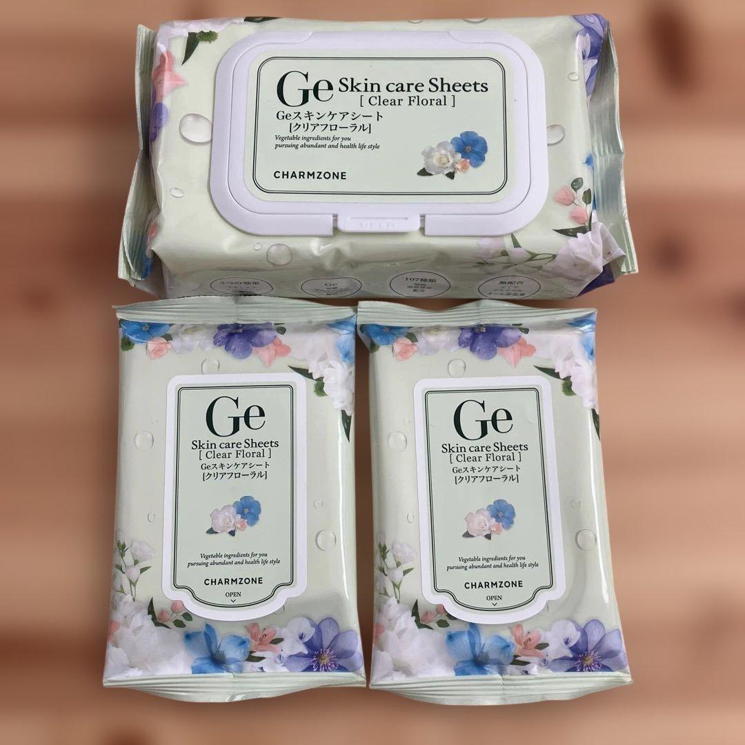 チャームゾーン スキンケアシート クリアフローラル 80枚 - メルカリ