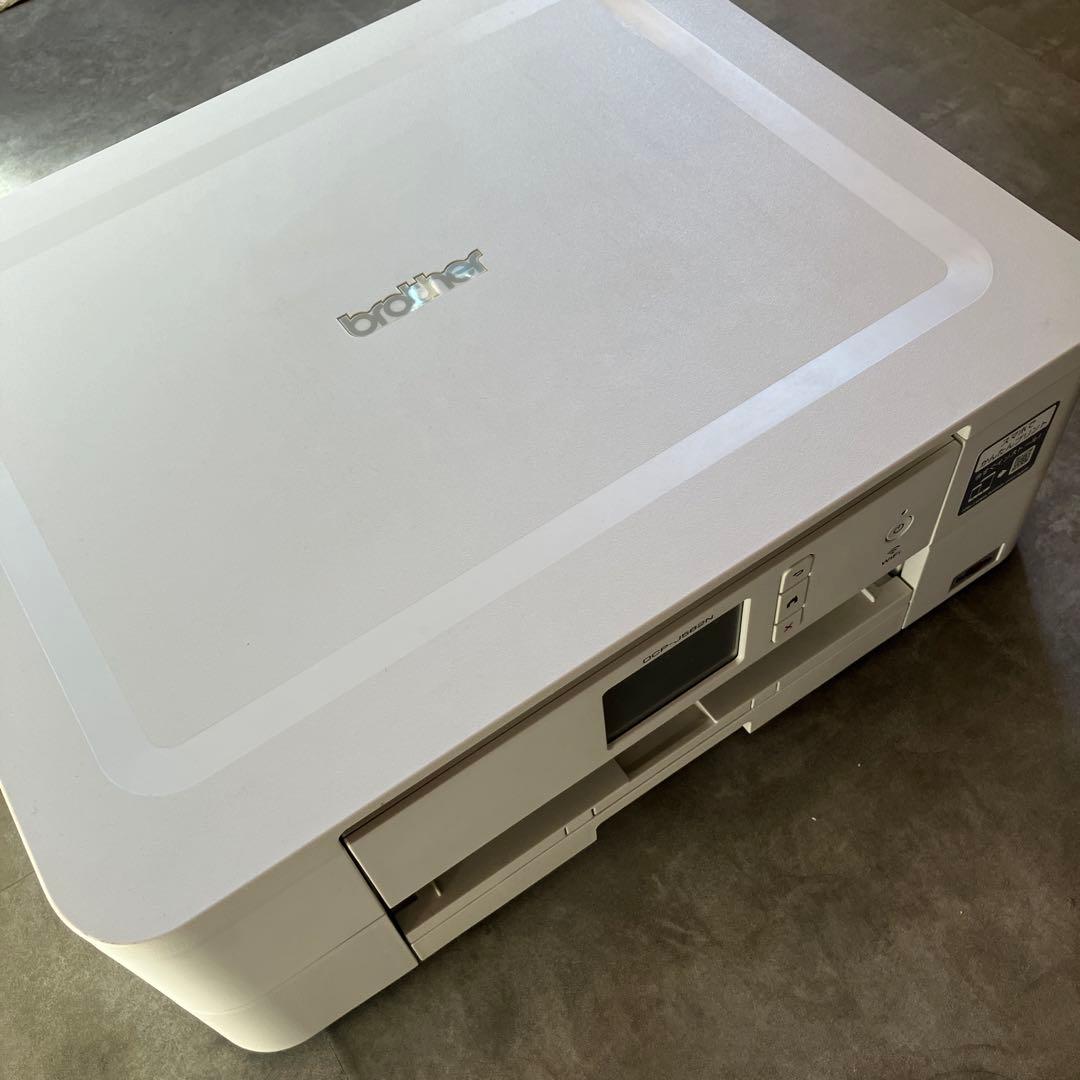 brother DCP-J582N 訳あり シアンだけ印字不良 - メルカリ