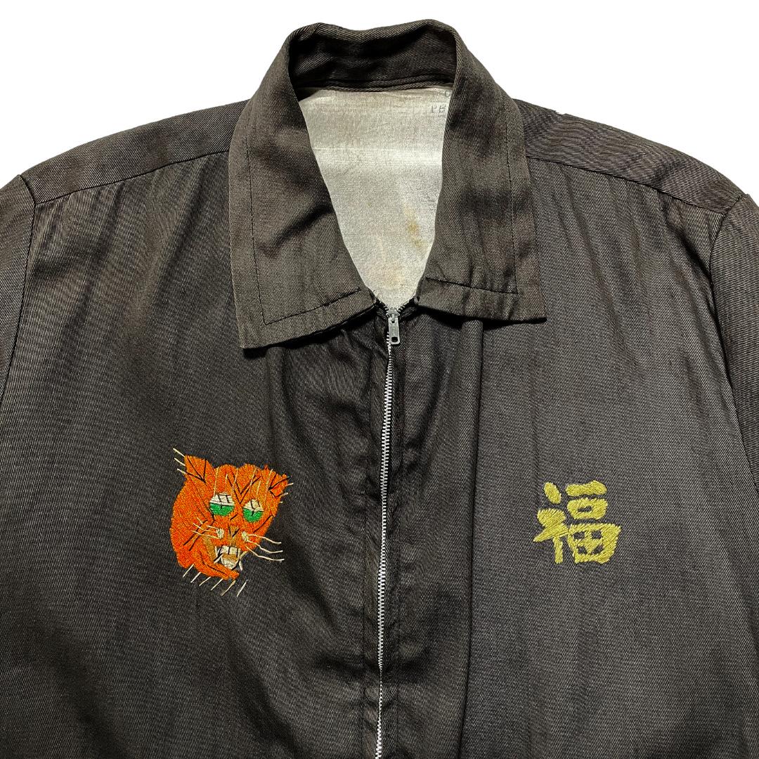 古着 60S ヴィンテージ ベトナムジャケット ベトジャン 七色刺繍