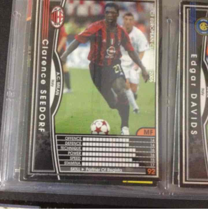 wccf  T.アンリ・P.ビエラ・C.セードルフ・E.ダービッツ